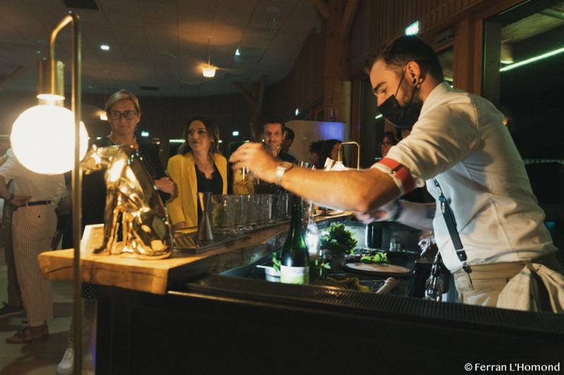 Animation cocktail soirée fin d'année Bordeaux