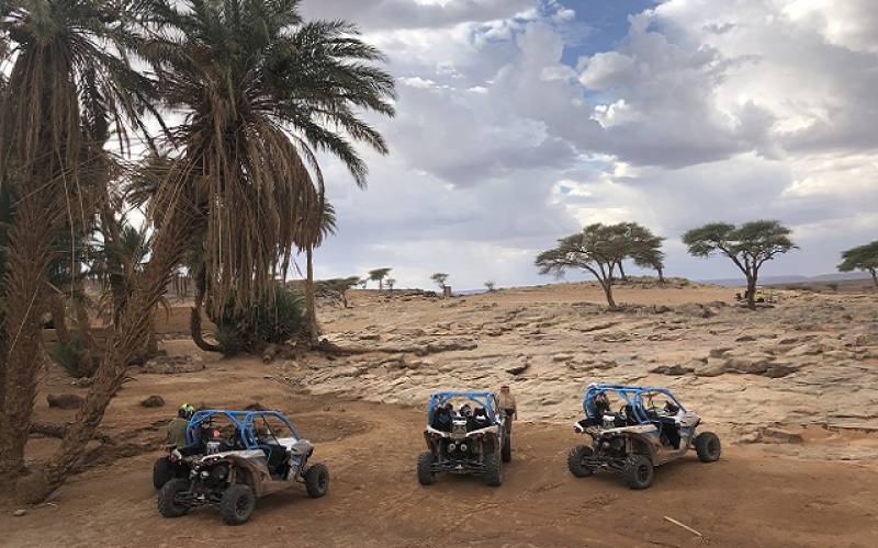 Team building de cohésion à Marrakech : Aventure en buggy et 4*4 de Marrakech aux montagnes de l’Atlas : Quelle équipe ramènera le drapeau en premier ?