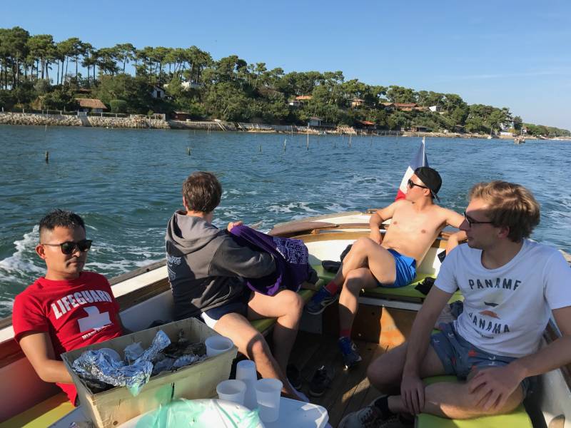 team building bateau arcachon