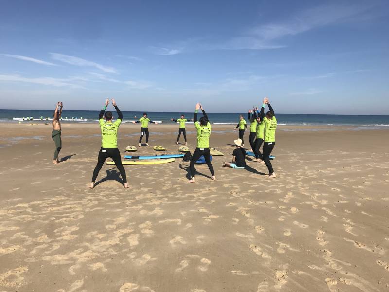animation surf Hendaye