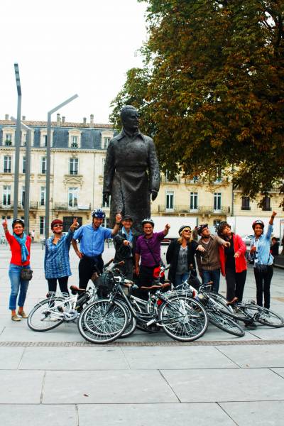 Rallye vélo à Bordeaux centre