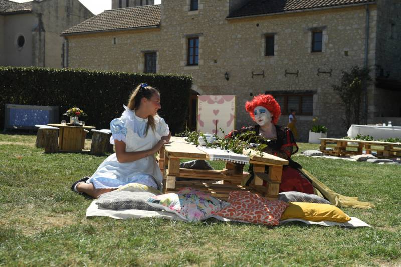 anniversaire thème alice au pays des merveilles