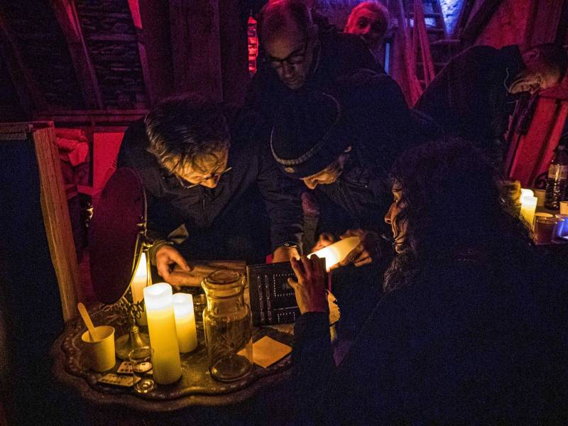 événement d'entreprise en hiver