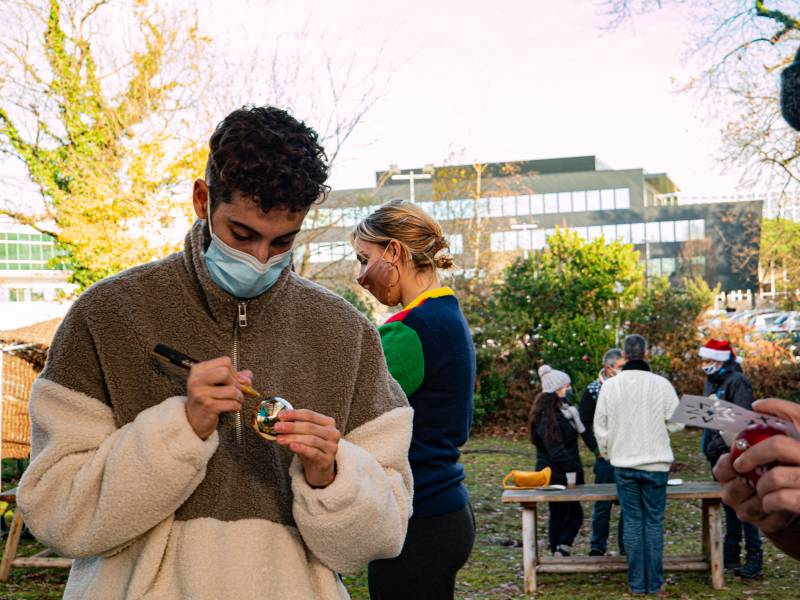 événement d'entreprise thème Noël Bordeaux