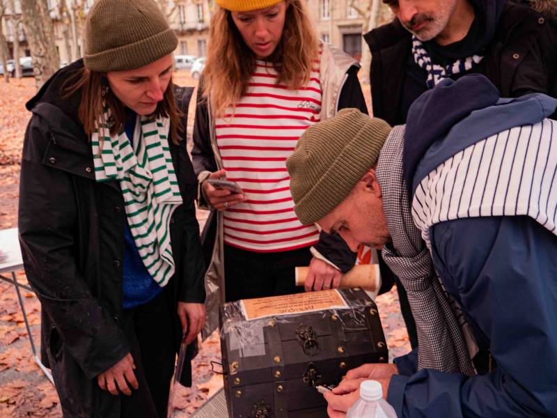 ouverture coffre team building