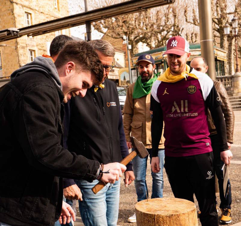 epreuve de team building à Sarlat