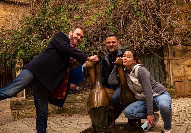 Photo d'équipe oies de Sarlat