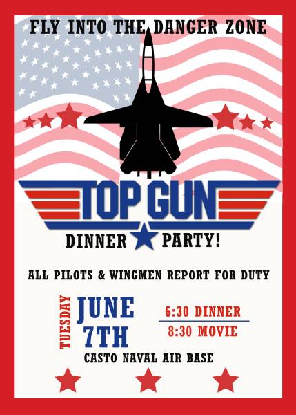 soirée Top Gun