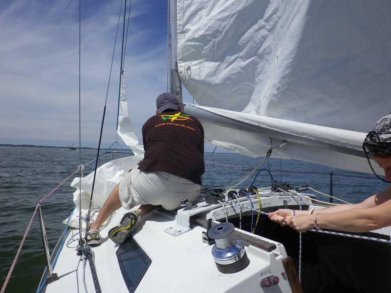 voilier bassin d'arcachon