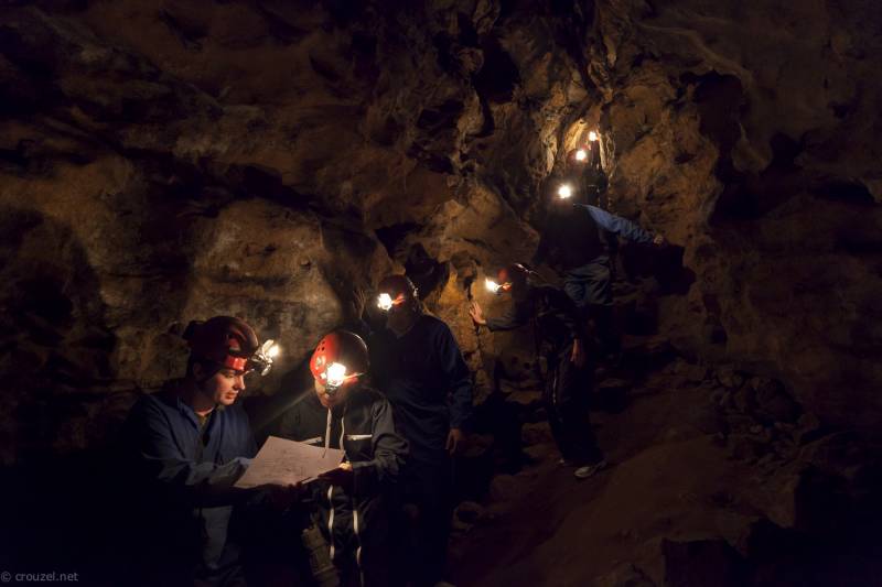 Activité spéléologie dans le Lot