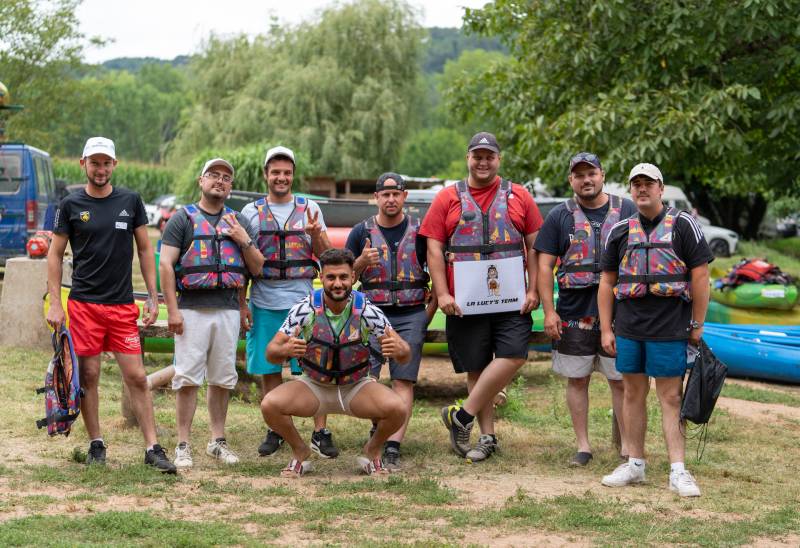 challenge aventure en canoe
