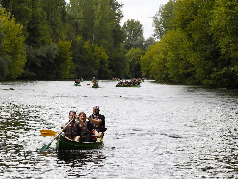 Activité de team building canoë