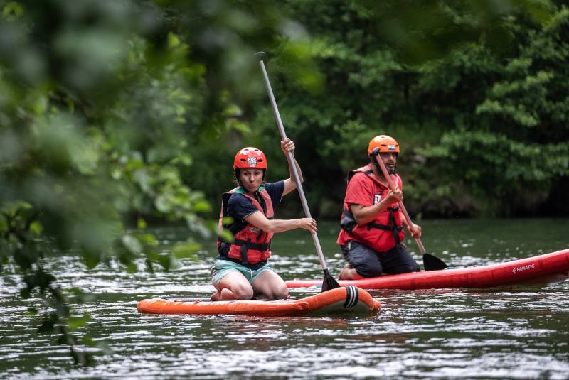 paddle sur la l eyre