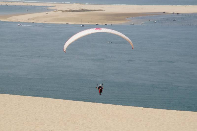 parapente dune du pyla