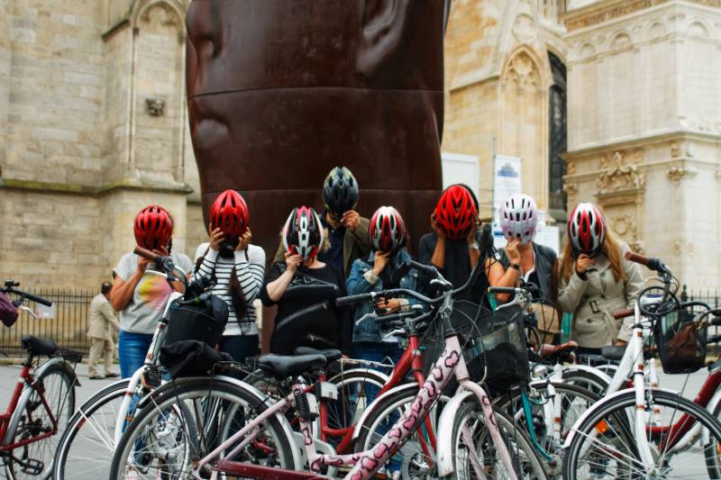 rallye velo dans bordeaux