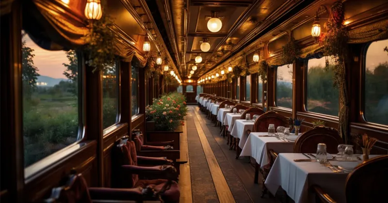 Concept soirée d'entreprise Noël immersive : La Nuit Transsibérienne, le voyage sensoriel signé PK EVENT