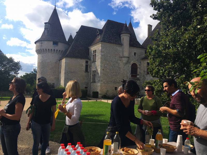 Goûté à l'arrivée du team building