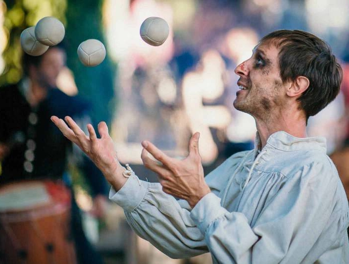Jongleur à Bordeaux