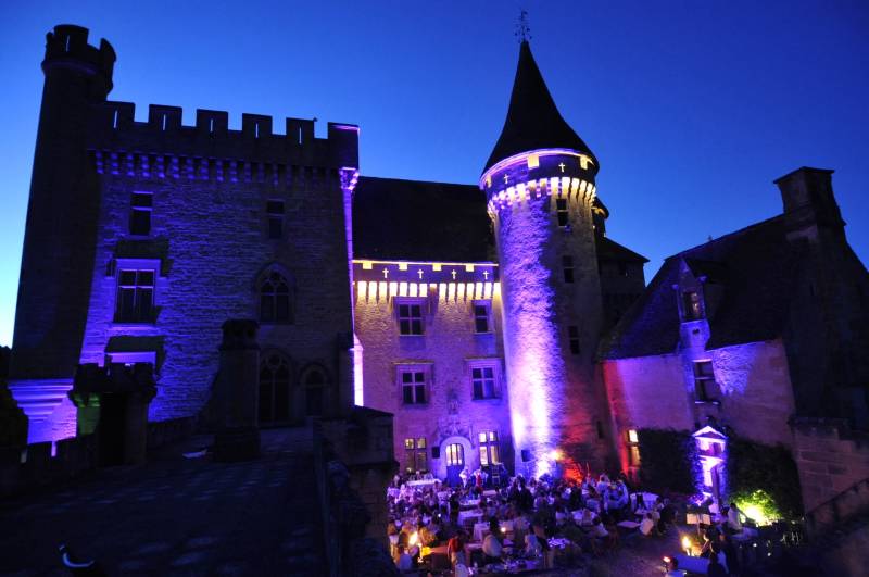 soiree au chateau
