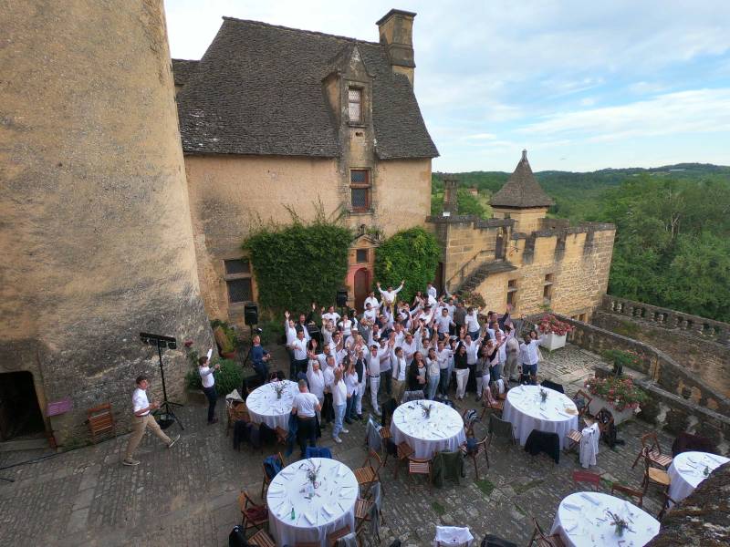 Soirée d'entreprise château