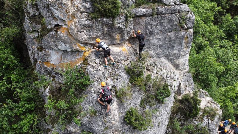 via ferrata parc limousin